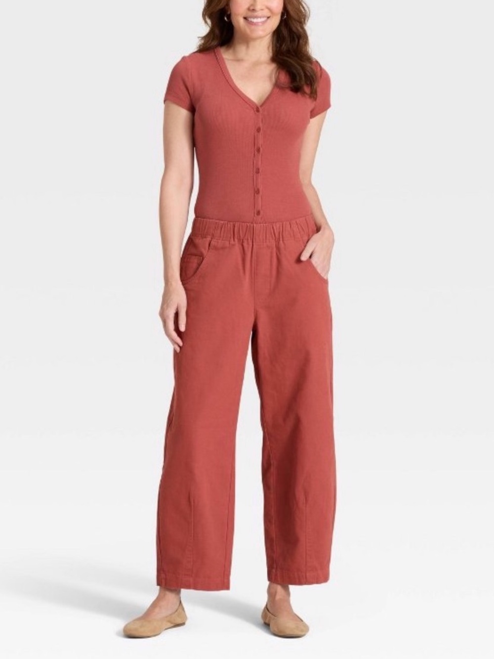 Universal Thread Pull on Barrel Pants